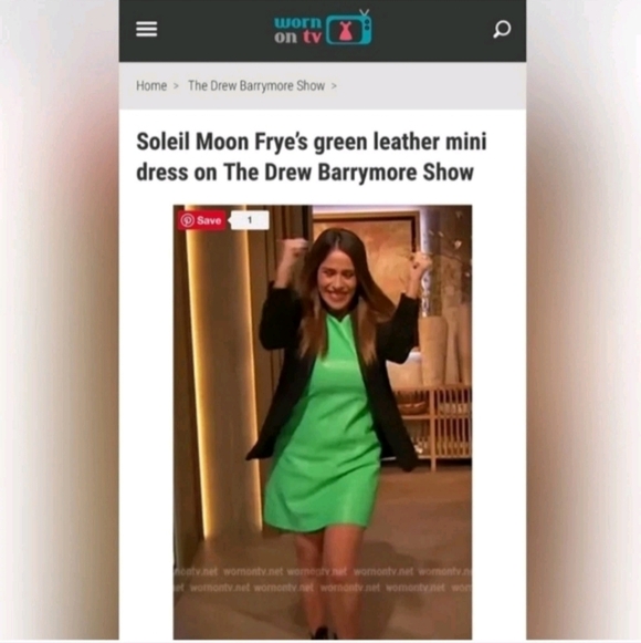 Alice+Olivia Coley faux-leather mini dress Size 0 $398 - Picture 6 of 15